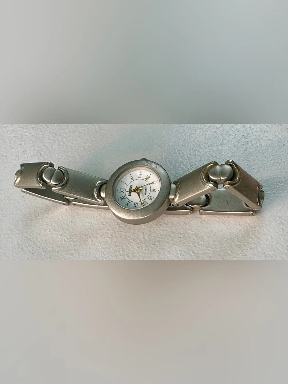 Silver-Tone Women's Bracelet Watch